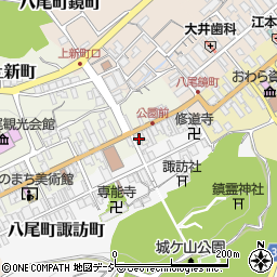富山県富山市八尾町上新町2648-1周辺の地図