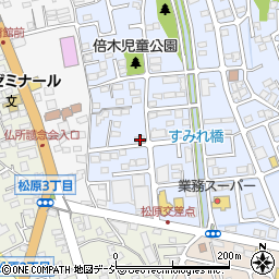 栃木県宇都宮市戸祭町2117-3周辺の地図