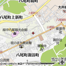 富山県富山市八尾町上新町2780周辺の地図