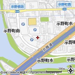 石川県金沢市示野町南139周辺の地図