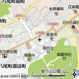 富山県富山市八尾町上新町2642-1周辺の地図