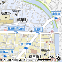 石川県金沢市瓢箪町23-17周辺の地図