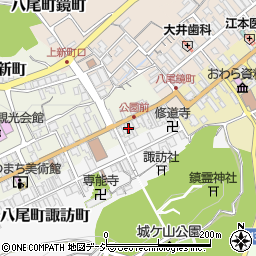 富山県富山市八尾町上新町2645周辺の地図