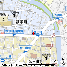 石川県金沢市瓢箪町23-15周辺の地図
