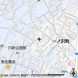 栃木県宇都宮市一ノ沢町280-15周辺の地図