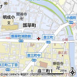 石川県金沢市瓢箪町23-18周辺の地図