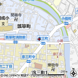 石川県金沢市瓢箪町23-14周辺の地図