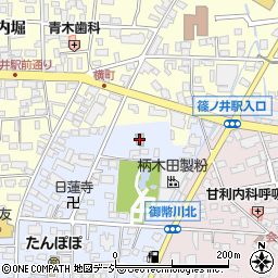 ホテルルートインコート篠ノ井周辺の地図