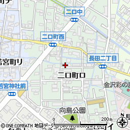 石川県金沢市二口町ロ60-1周辺の地図