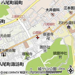 富山県富山市八尾町上新町2639周辺の地図