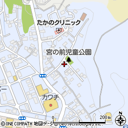 栃木県宇都宮市戸祭町2743-11周辺の地図