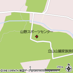 山野スポーツセンター周辺の地図