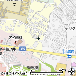 長野県長野市篠ノ井布施高田72周辺の地図
