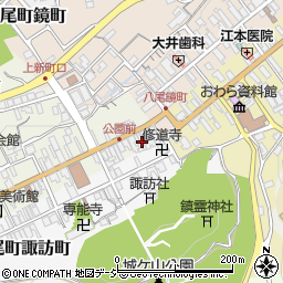 富山県富山市八尾町上新町2635周辺の地図