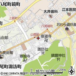 富山県富山市八尾町上新町2636周辺の地図