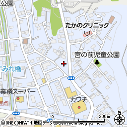 栃木県宇都宮市戸祭町2771-1周辺の地図