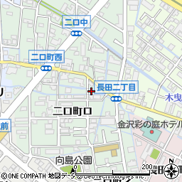 石川県金沢市二口町ロ80周辺の地図