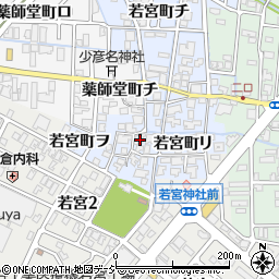 石川県金沢市若宮町リ46周辺の地図