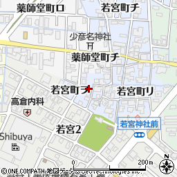 石川県金沢市若宮町リ53周辺の地図