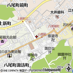 富山県富山市八尾町上新町2799周辺の地図