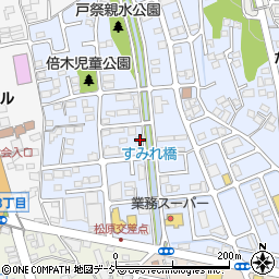 栃木県宇都宮市戸祭町2181-5周辺の地図