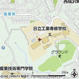 茨城県日立市西成沢町周辺の地図