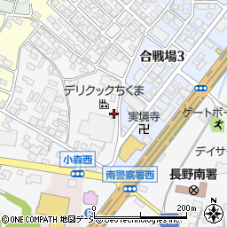 長野県長野市篠ノ井小森429周辺の地図