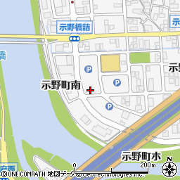 石川県金沢市示野町南64周辺の地図