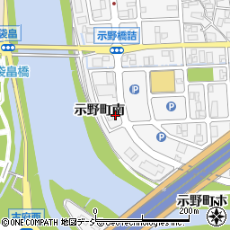 石川県金沢市示野町南46周辺の地図