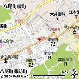 富山県富山市八尾町上新町2803周辺の地図