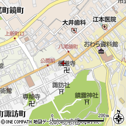 富山県富山市八尾町上新町2630周辺の地図