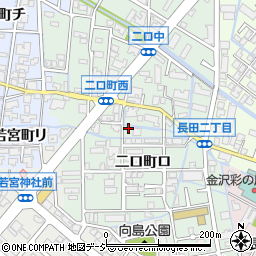 石川県金沢市二口町ロ4周辺の地図