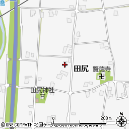 富山県南砺市田尻210周辺の地図