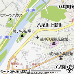 富山県富山市八尾町上新町3541周辺の地図