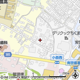 長野県長野市篠ノ井小森459周辺の地図