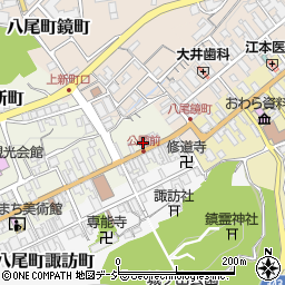 富山県富山市八尾町上新町2805周辺の地図