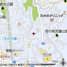 栃木県宇都宮市戸祭町2771-6周辺の地図