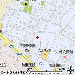 栃木県宇都宮市宝木町1丁目50周辺の地図