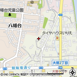上大曽集会所周辺の地図