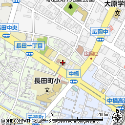 金沢東警察署中橋交番周辺の地図