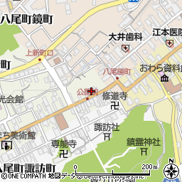 富山県富山市八尾町上新町2809周辺の地図