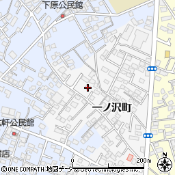 栃木県宇都宮市一ノ沢町264-3周辺の地図
