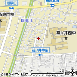 長野県長野市篠ノ井布施五明431周辺の地図