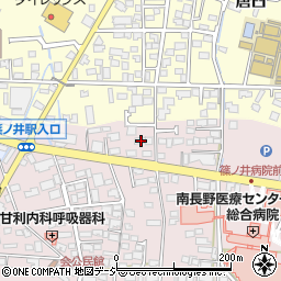 長野県長野市篠ノ井会223-1周辺の地図