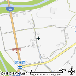 茨城県常陸太田市茅根町151周辺の地図