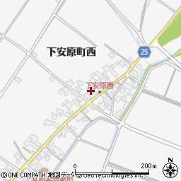 石川県金沢市下安原町西382周辺の地図