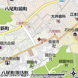 富山県富山市八尾町上新町2804周辺の地図