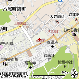 富山県富山市八尾町上新町2806周辺の地図