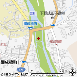 御成橋周辺の地図