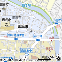 石川県金沢市瓢箪町23-6周辺の地図
